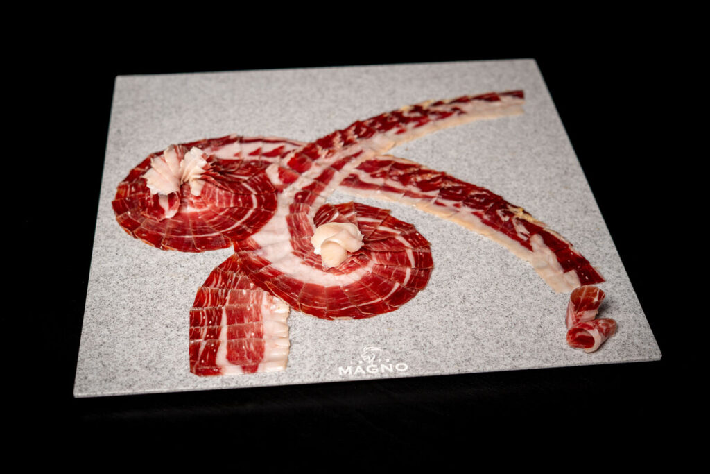 Artistic ham plating