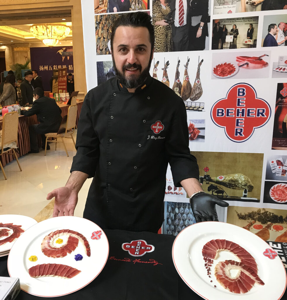 Gastronomy fair stand